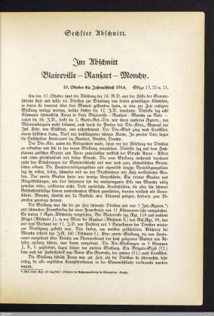 10. Oktober bis Jahresschluß 1916