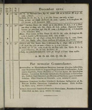 Piae memoriae commendatur
