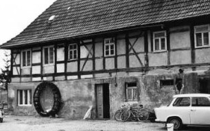 Klipphausen-Lampersdorf. Obermühle, Hofansicht