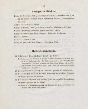 16-17, Universitätsinstitute