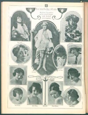 Las muchachas del año : Actrices favoritas en la actual temporada teatral neoyorquina