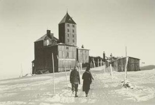 Riesengebirge. Schneegrubenbaude (1490 m), (Neubau 1895/1896)