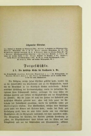 Vorgeschichte