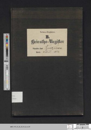Heiratsregister Güldendorf 1874