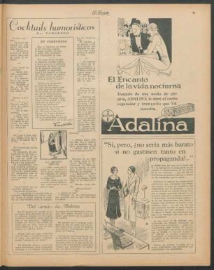 Cocktails humorísticos