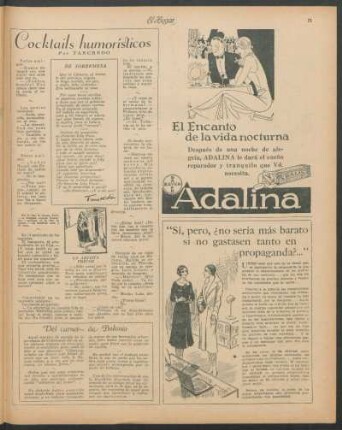 Cocktails humorísticos