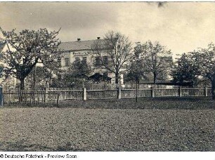 Dresden-Pappritz. Restaurant und Cafè Altmann (mit Feinbäckerei). Straßenansicht