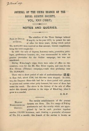 Notes and Queries