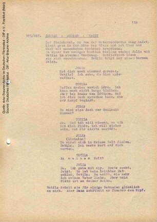 Drehbuch (Fassung vom 19.02.1968, Auszug)