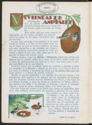 Viviendas de animales