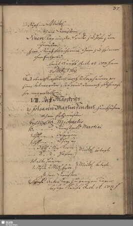 VII. Dorff Marckritz