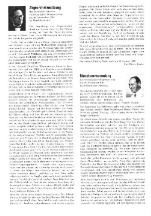Abgeordnetensitzung