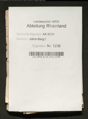 Amt MISELOHE, Rechnungsbelege