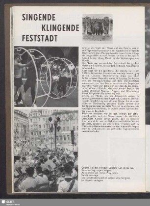 Singende Klingende Feststadt