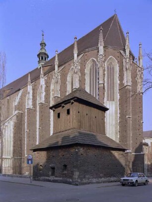Stadtanlage, Katholische Kirche Sankt Katharina und Sankt Margareta, Krakau, Polen