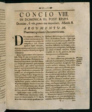 53-61, Concio VIII. in dominica III. post epiph.