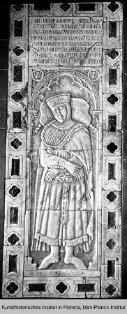Grabplatte des Niccolò Saracini