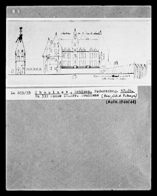 Chaulnes, Schloss
