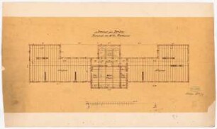 Lehrerseminar Fidicinstraße, Berlin-Kreuzberg: Seminargebäude: Grundriss 3. OG