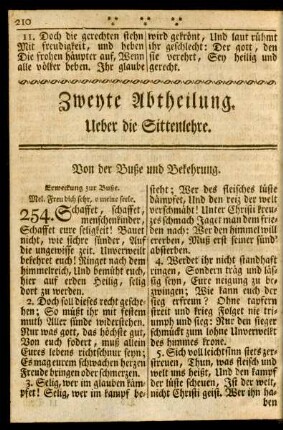 Zweyte Abtheilung. Ueber die Sittenlehre
