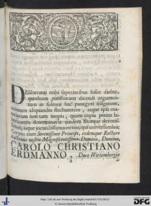 Oratione Solenni.