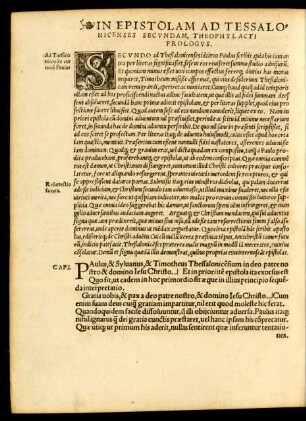 In Epistolam Ad Tessalonicenses Secundam ...