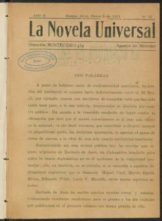 Dos palabras