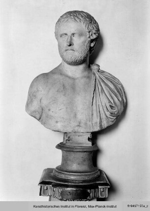 Männliche Büste (angeblich: Ovid)