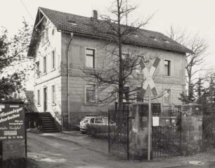 Moritzburg, Waldstraße 2, Wohnhaus, Straßenansicht