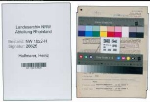 Entnazifizierung Heinz Halfmann , geb. 09.11.1921 (Polizeibeamter)