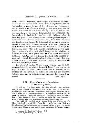 Zur Psychologie des Onanisten