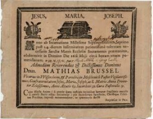 Brussel, Matthias