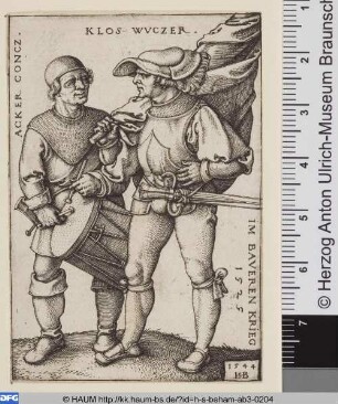Fähnrich und Trommler