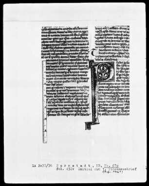 Biblia sacra — Initiale P, Folio 432 verso