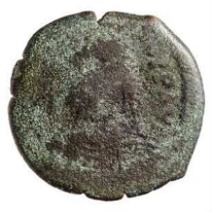 Münze, Halbfollis, 588 / 589