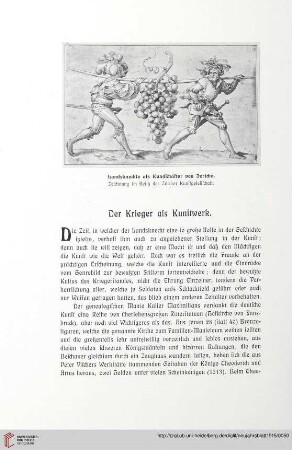 Der Krieger als Kunstwerk