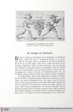 Der Krieger als Kunstwerk