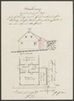Daiß, Ludwig, Weber Wohnhausanbau