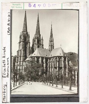 Marburg: St. Elisabeth, Aussenansicht