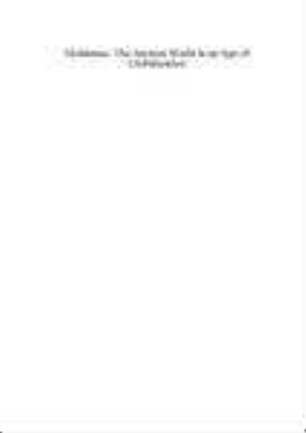 Melammu : the ancient world in an age of globalization ; [proceedings of the Sixth Symposium of the Melammu Project, held in Sophia, Bulgaria, September 1–3, 2008]