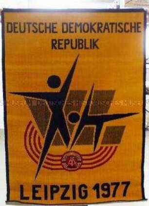 Wandteppich zum VI. Turn- und Sportfest der DDR