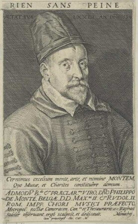 Bildnis des Philipp de Monte