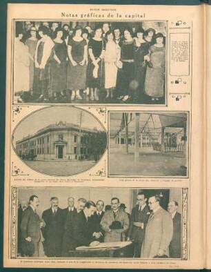 Notas gráficas de la capital [Fotografías]