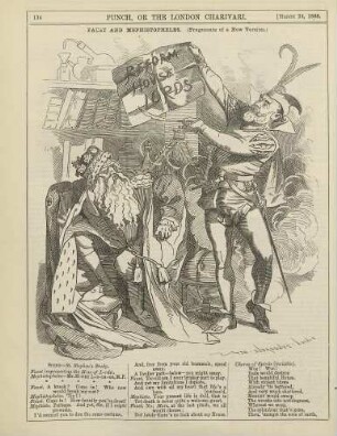 Faust and Mephistopheles. (Fragments of a New Version)
