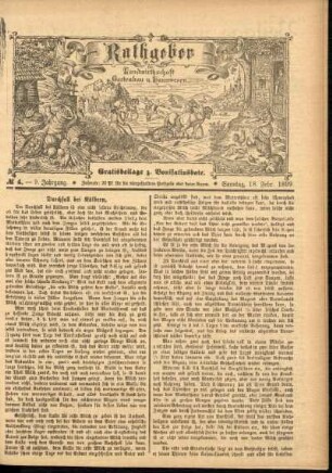 Ausgabe vom Samstag, den 18. Februar 1899.