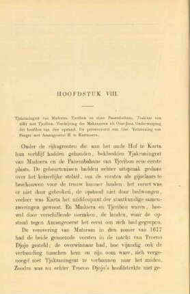 Hoofdstuk VIII. Tjakraningrat van Madoera ...