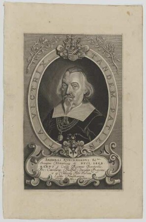 Bildnis des Andreas Bvrckhardvs