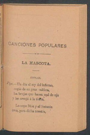 Canciones populares