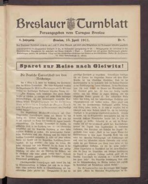 6.1911,8(15.April)