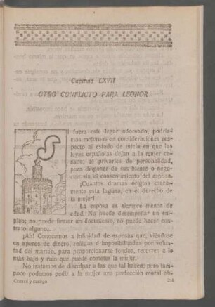 Capítulo LXVII - Otro conflicto para Leonor